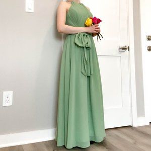 Mint Green/Sage Bridesmaid Dress